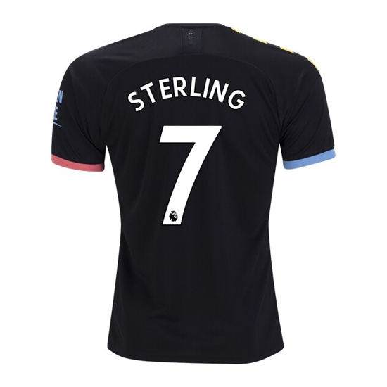 Maglia Manchester City Giocatore Sterling Away 2019/2020 - Clicca l'immagine per chiudere